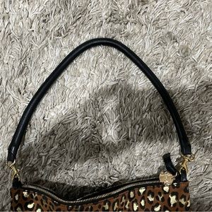 Clare V Black Leather Tubular Strap